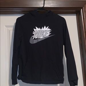 Big Boys Nike Long Sleeve Hooded TShirt